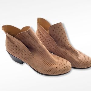Me Too Zola Tan Bootie Shoe